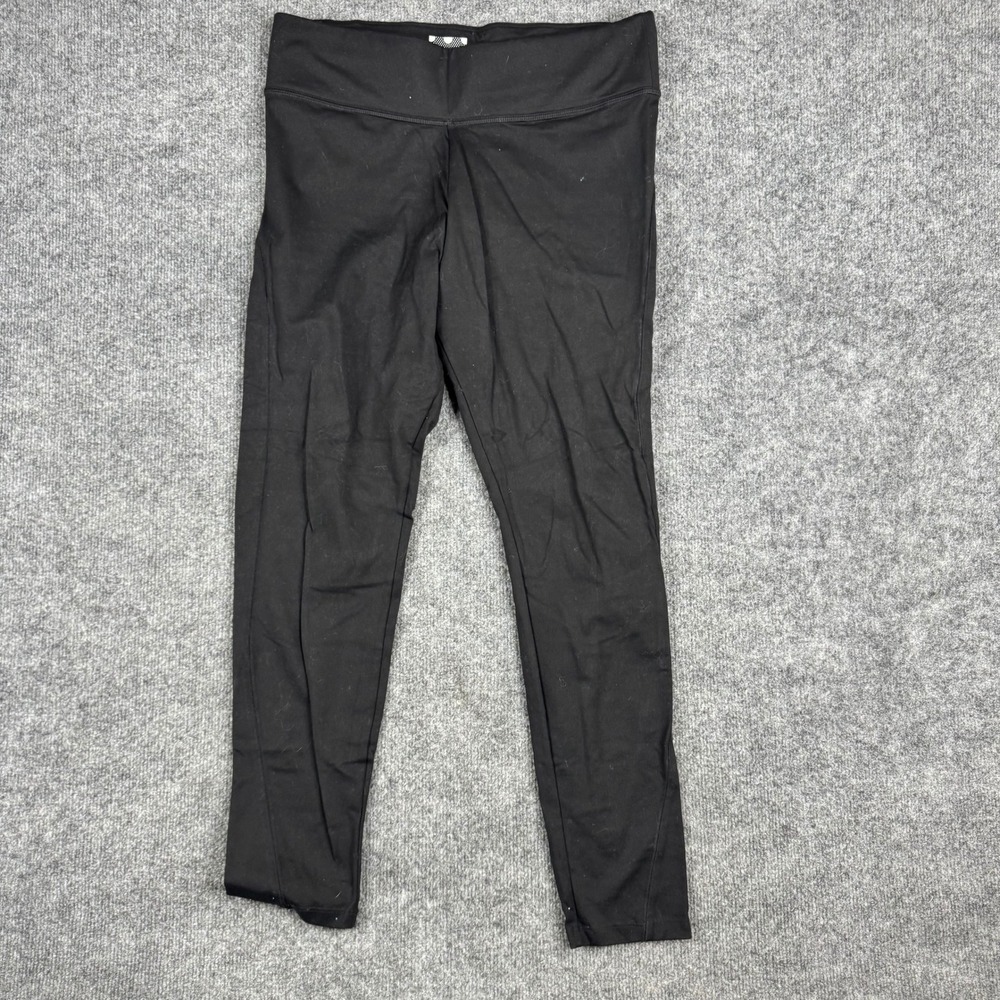 Pink Victoria's Secret Leggings Womens Large Black Ultimate Yoga Athletic